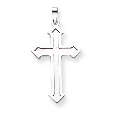 Passion Cross Pendant 14k White Gold XK592, MPN: XK592, 883957446684