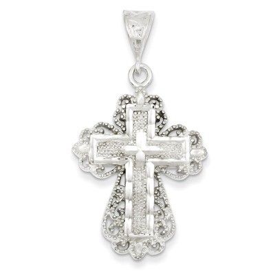 Cross Pendant Sterling Silver QC7927, MPN: QC7927, 883957576411