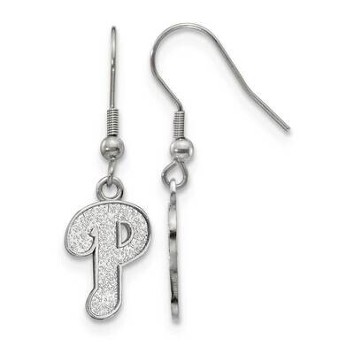 MLB Philadelphia Phillies Dangle Earrings Stainless Steel ST517PHI, MPN: ST517PHI, 191101222443