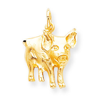 PIG CHARM 10k Gold 10C786, MPN: 10C786, 883957345000