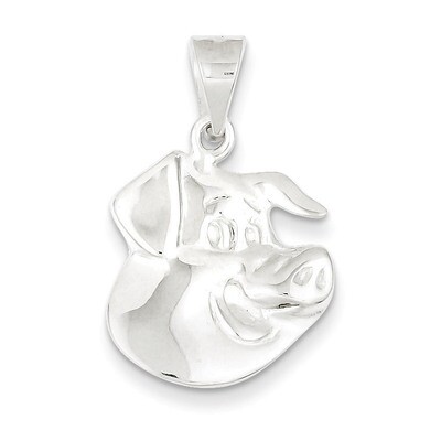 Pig Charm Sterling Silver QC4075, MPN: QC4075, 883957909363