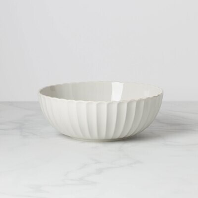 Lenox French Perle Scallop Serving Bowl 893478, MPN: 893478,
