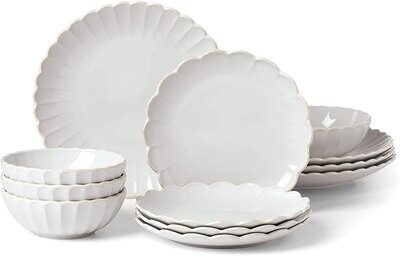 Lenox French Perle Scallop 12 Piece Set 893471, MPN: 893471,