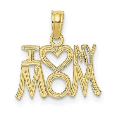 I Heart My Mom Pendant 10k Gold 10D3939, MPN: 10D3939,