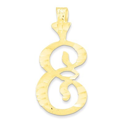 Initial E Charm 10k Gold 10C767E, MPN: 10C767E, 883957344850
