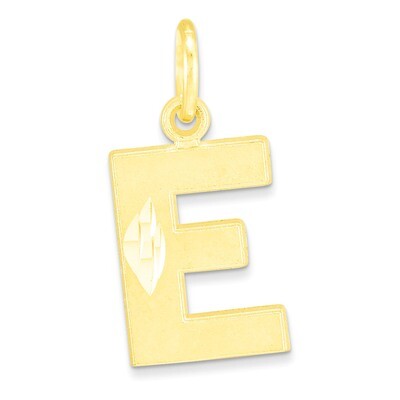 Initial E Charm 10k Gold 10C768E, MPN: 10C768E, 883957393063