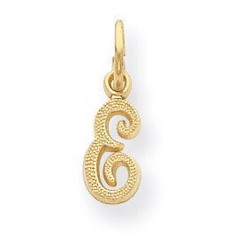Casted Initial E Charm 14k Gold C564E, MPN: C564E, 886774090634