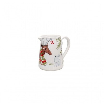 Casafina Deer Friends White Pitcher DF636-WHI, MPN: DF636-WHI, 840289015223