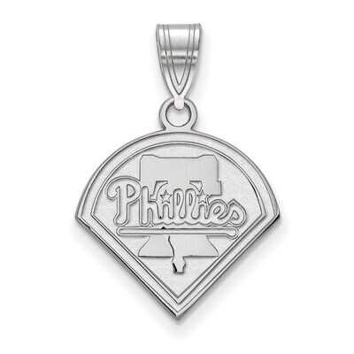 Philadelphia Phillies Medium Pendant Sterling Silver SS002PHI, MPN: SS002PHI, 886774623665