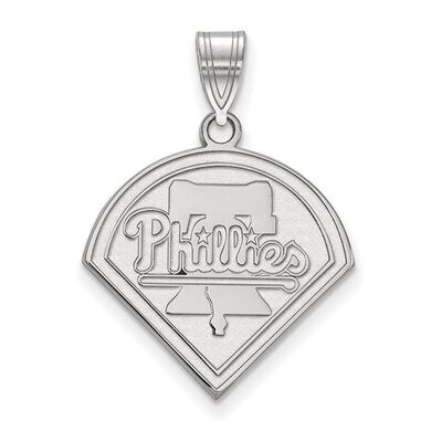 Philadelphia Phillies Large Pendant Sterling Silver SS003PHI, MPN: SS003PHI, 886774623962