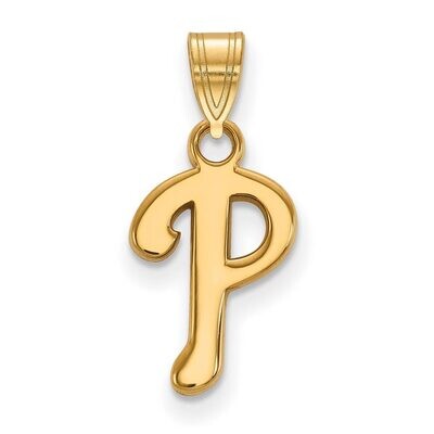 Philadelphia Phillies Small Pendant 14k Yellow Gold 4Y010PHI, MPN: 4Y010PHI, 886774870229