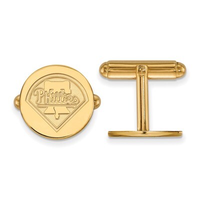 MLB Philadelphia Phillies Cufflinks Gold-plated Sterling Silver GP005PHI, MPN: GP005PHI, 8867749010…