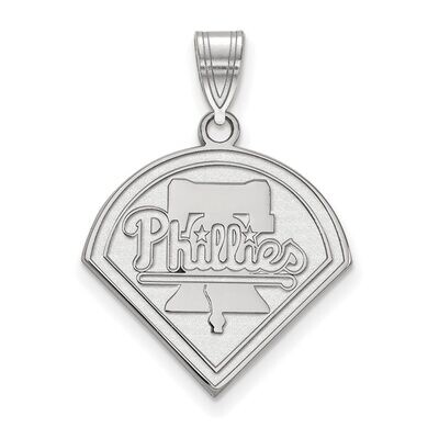 Philadelphia Phillies Large Pendant 14k White Gold 4W003PHI, MPN: 4W003PHI, 886774829104