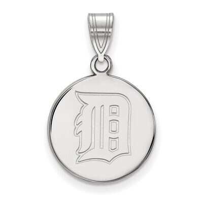 Detroit Tigers Medium Disc Pendant Sterling Silver SS039TIG, MPN: SS039TIG, 886774630618