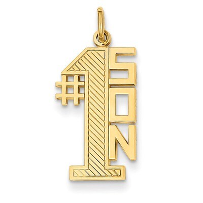 #1 Son Charm 14k Gold C389, MPN: C389, 883957860091