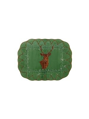 Bordallo Pinheiro Pinheiro Woods Tray 47.5 Deer 65027280, MPN: 65027280, 5600413619964