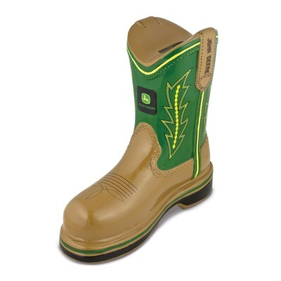 Polyresin John Deere Logo Boot Bank GM8497, MPN: GM8497, 610939069872