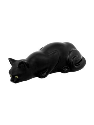 Bordallo Pinheiro Pinheiro Cats Cat Hunting Black Natural 65002514, MPN: 65002514, 5600876072306