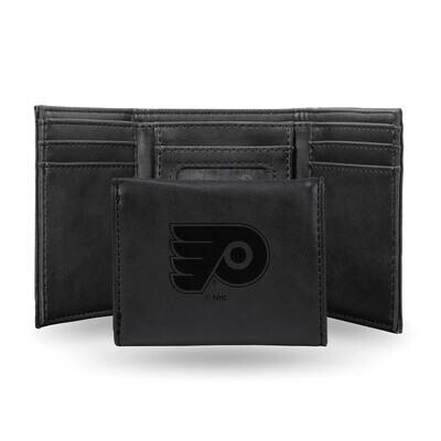 NHL Philadelphia Flyers Black Faux Leather Trifold Wallet GC7850, MPN: GC7850, 767345901217