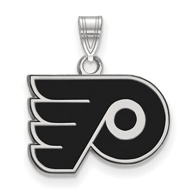 Philadelphia Flyers Small Enamel Pendant Sterling Silver SS017FLY, MPN: SS017FLY, 886774747699