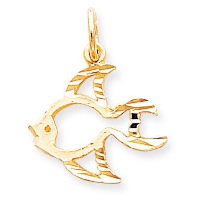 FISH CHARM 10k Gold 10C540, MPN: 10C540, 883957392707