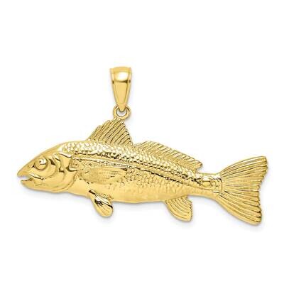 3-D Red Fish Charm 10k Gold 10K7968, MPN: 10K7968,