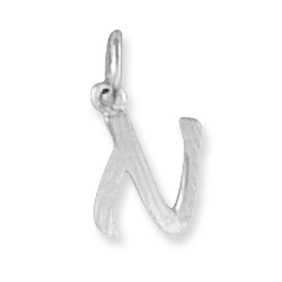 Initial N Pendant Sterling Silver QC6511N, MPN: QC6511N, 883957916323