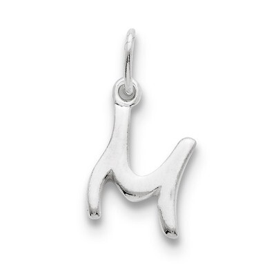 Initial M Pendant Sterling Silver QC6511M, MPN: QC6511M, 883957916316