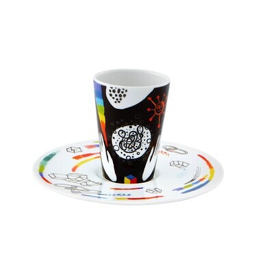 Vista Alegre Escape Goat Espresso Cup And Saucer Xlii 21137637, MPN: 21137637, 5605414073388