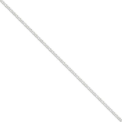 16 Inch 2mm Fancy Anchor Pendant Chain Sterling Silver QPE17-16, MPN: QPE17-16, 883957979823