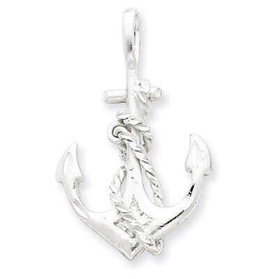 Anchor Charm Sterling Silver QC2053, MPN: QC2053, 886774760490
