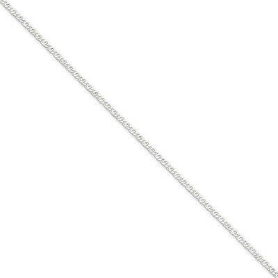 8 Inch 2mm Fancy Anchor Pendant Chain Sterling Silver QPE17-8, MPN: QPE17-8, 883957979878