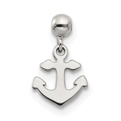 Anchor Charm Sterling Silver Dangle QMM157, MPN: QMM157,