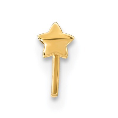 Star Nose Stud 14k Gold BD105, MPN: BD105, 886774073156