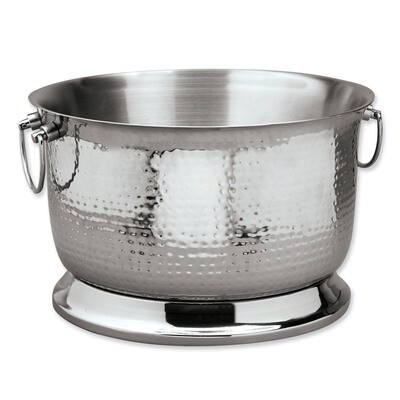 Stainless Steel Hammered Party Tub GM6862, MPN: GM6862, 15227726220