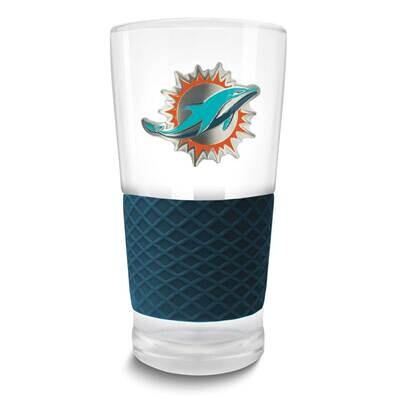 NFL Miami Dolphins Score Pint Glass GM26128-DOL, MPN: GM26128-DOL, 737538253379