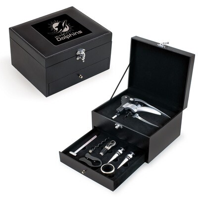 Miami Dolphins Cabernet 8-piece Boxed Wine Set GC4759, MPN: GC4759, 99967263290