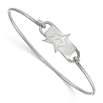 Dallas Stars Small Center Wire Bangle Sterling Silver SS015STA-7, MPN: SS015STA-7, 191101153662