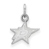 Dallas Stars Extra-Small Pendant Sterling Silver Rhodium-plated SS017STA, MPN: SS017STA, 1911011521…