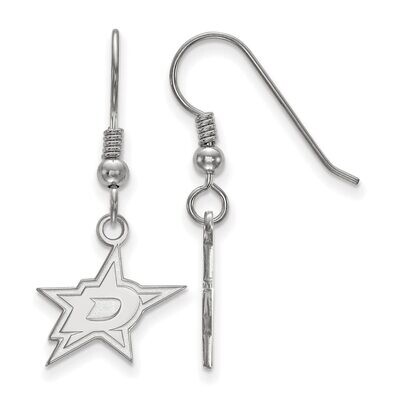 Dallas Stars Small Dangle Earring Wire Sterling Silver SS003STA, MPN: SS003STA, 886774957135