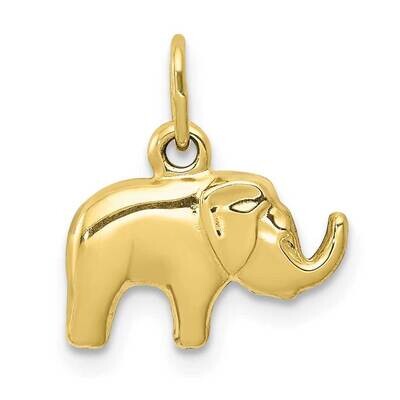 Elephant Charm 10k Gold 10C3531, MPN: 10C3531,