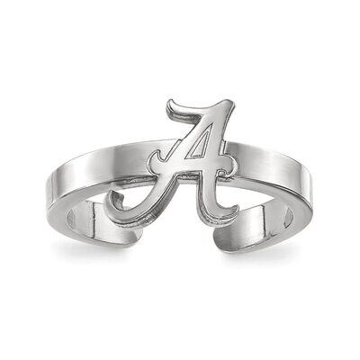 University of Alabama Toe Ring Sterling Silver SS029UAL, MPN: SS029UAL, 886774702711