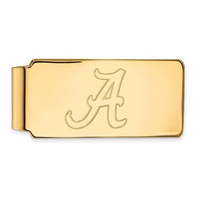 University of Alabama Money Clip 10k Yellow Gold 1Y025UAL, MPN: 1Y025UAL, 886774813356