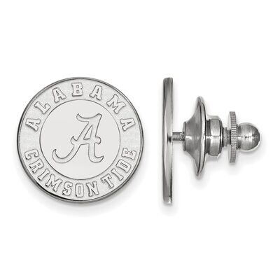 University of Alabama Lapel Pin 14k White Gold 4W051UAL, MPN: 4W051UAL, 886774850825