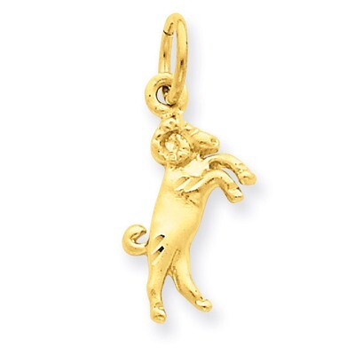 Aries Zodiac Charm 14k Gold C476, MPN: C476, 883957860572