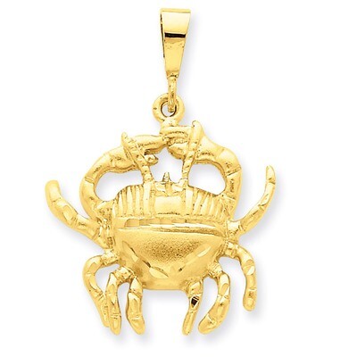 Cancer Zodiac Charm 14k Gold C467, MPN: C467, 883957015378