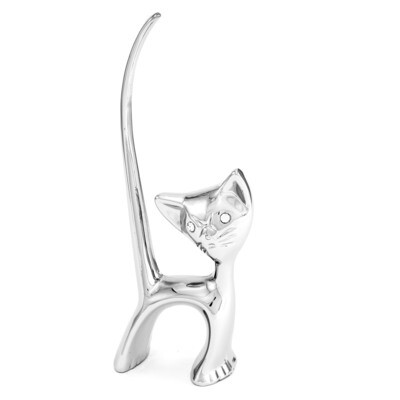 Chrome-plated Cat Ring Holder GM13142, MPN: GM13142, 788089138318