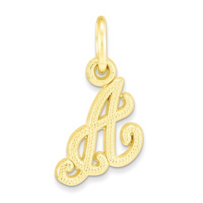 Initial A CHARM 10k Gold 10C763A, MPN: 10C763A, 883957344768