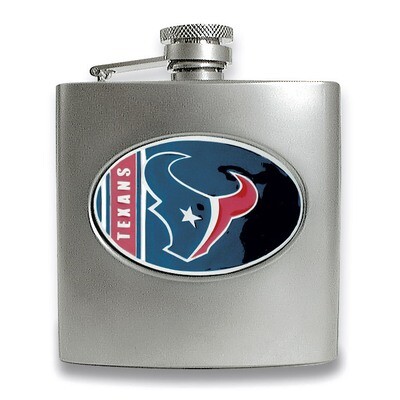 Houston Texans Stainless Steel Hip Flask GC336, MPN: GC336, 89006864625