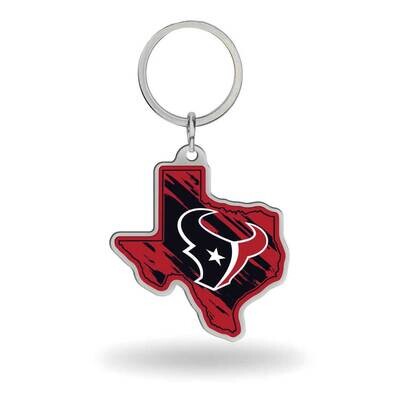 NFL Houston Texans-Texas State Shaped Key Ring GC8044, MPN: GC8044, 767345747563